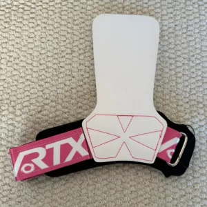 Grip Vórtex Ultra Lona Branca Fitas rosa/branco