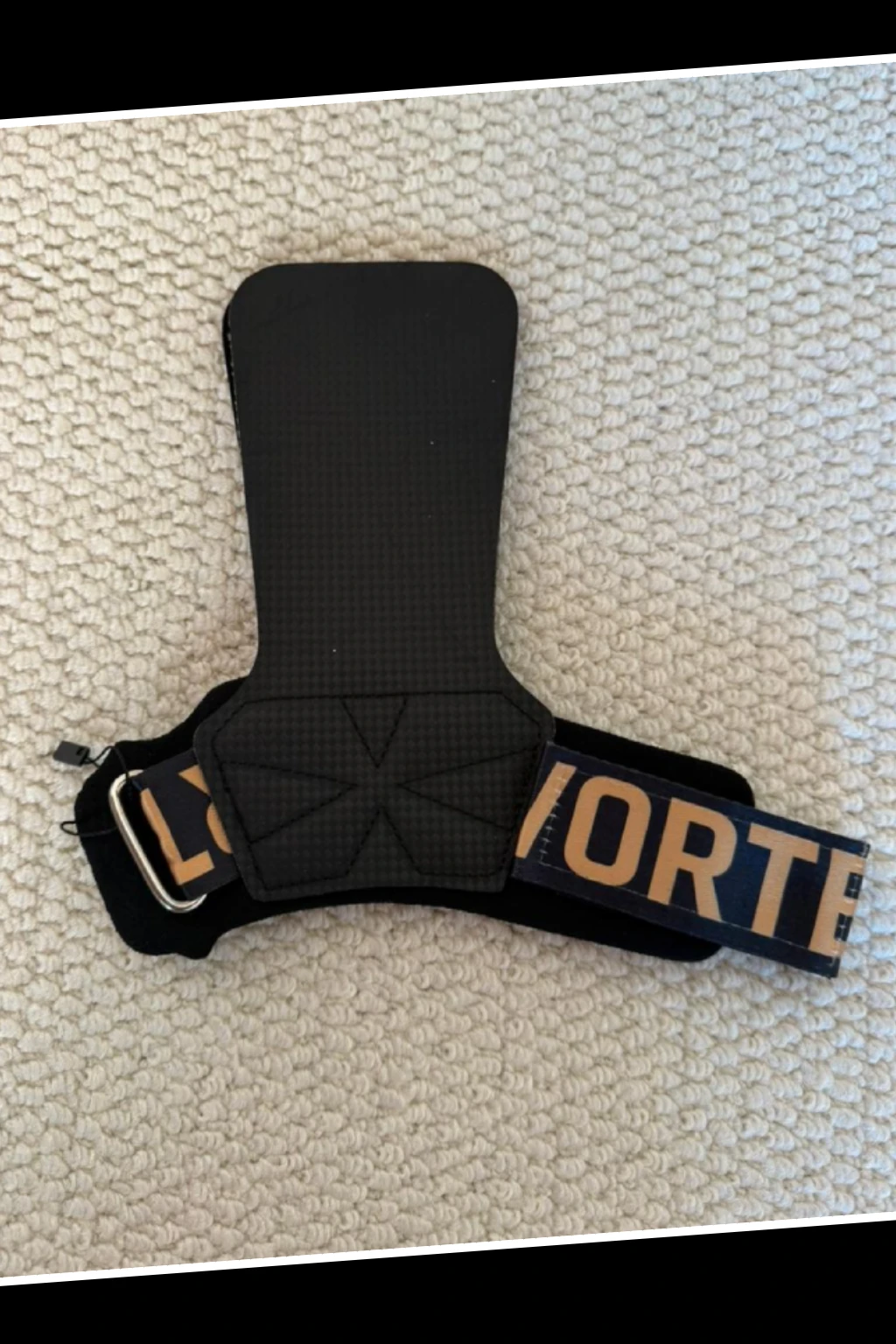 Grip Vórtex Ultra Fitas preta/dourado